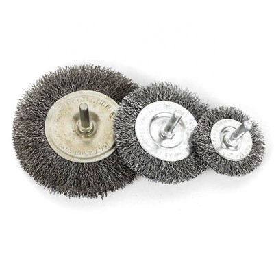 Wire Brush Wheel Brush For Remove Rust Polishing Wheel Wire Brush Wire Abrasives Drilling Tool Accessories