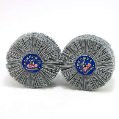 Nylon Abrasive Wire Grinding Wheel Drill Nylon Bristle Brush for Wood Furniture Mahogany Polishing