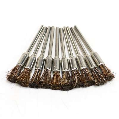 Polish Brush For Dremel Accessories Polishing Cup Brush Wheels for Mini Drill Rotary Tools Horse hair brush